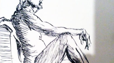 Christensen – Mandlig croquis model